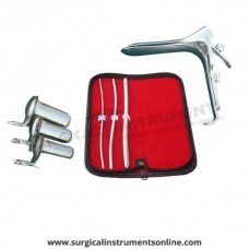 Hegar uterine dilator 3 pieces set,3-4, 5-6, 9-10, grave large, collin 3pcs